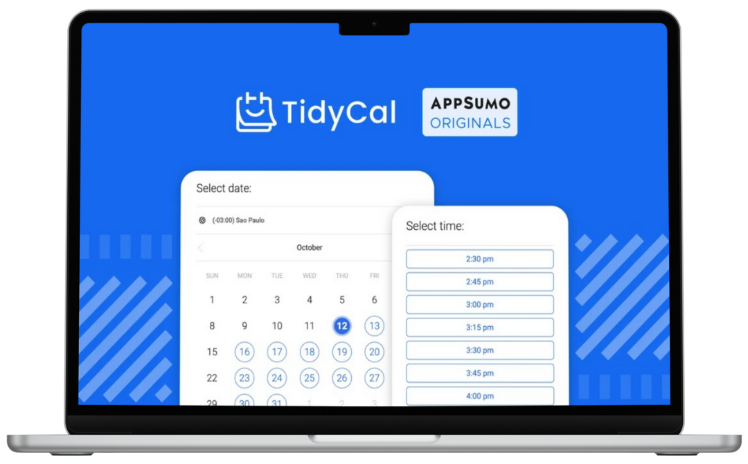 Mockup TidyCall Empfehlung Terminbuchungstool