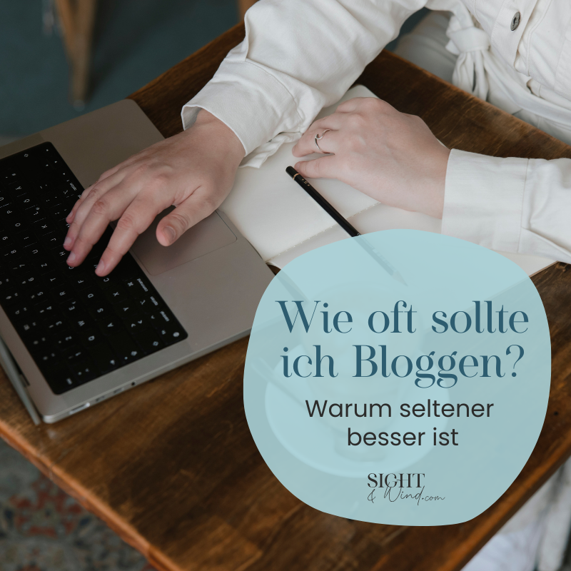 Selbstständige stellt sich die Frage, wie oft sie bloggen soll